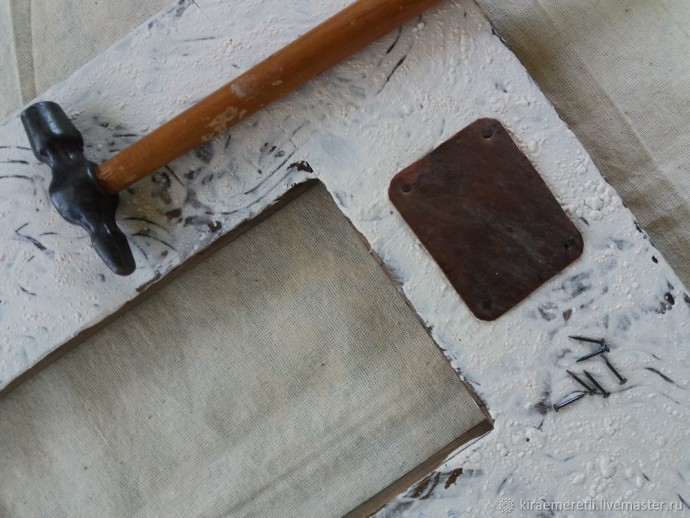 Декорируем раму для левкаса: часть 2