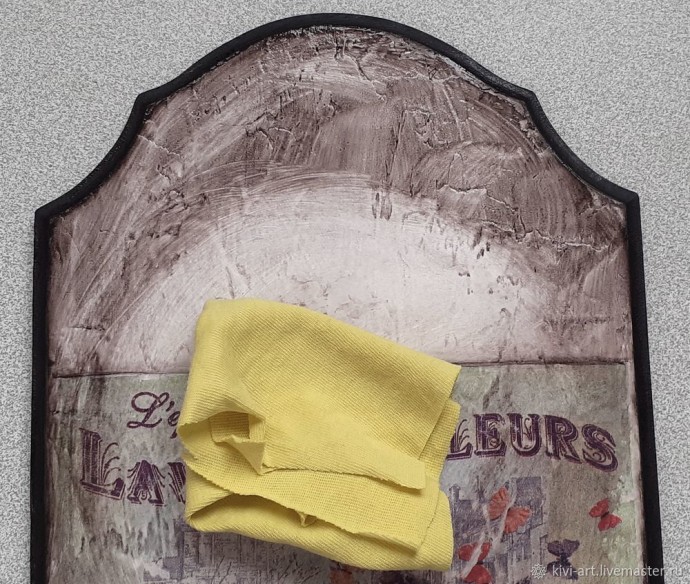 Декорируем часы "Экс-ан-Прованс": часть 3