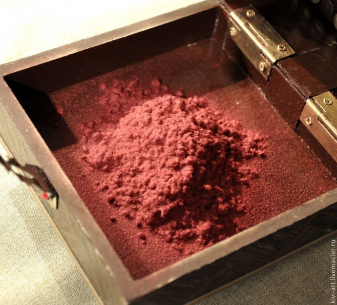 Декорирование шкатулки в стиле китч: часть 9