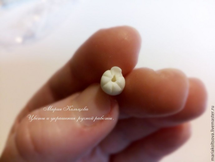 Мастер-класс по лепке мускарика (мышиного гиацинта) из полимерной глины: часть 1