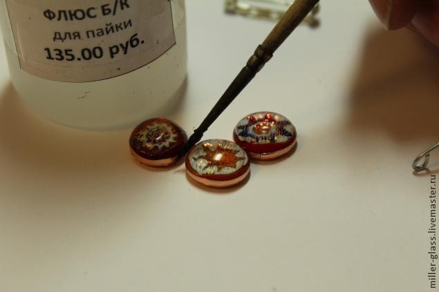 Фьюзинго-витражная брошь: часть 1