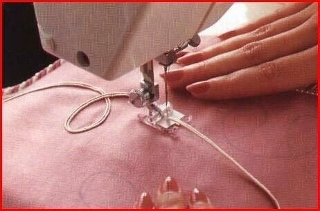 Как пристрочить тесьму