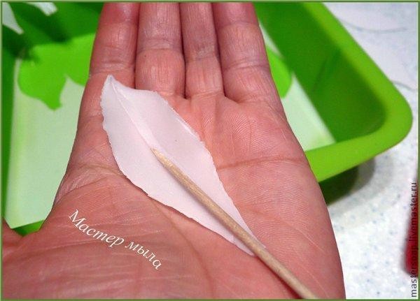 Мастер класс по изготовлению мыльной лилии: часть 2