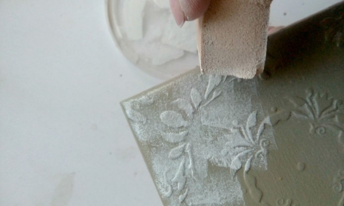 Декупаж короба для специй: часть 2