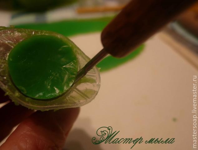 Мастер-класс по мыльной композиции "Красный мак": часть 2