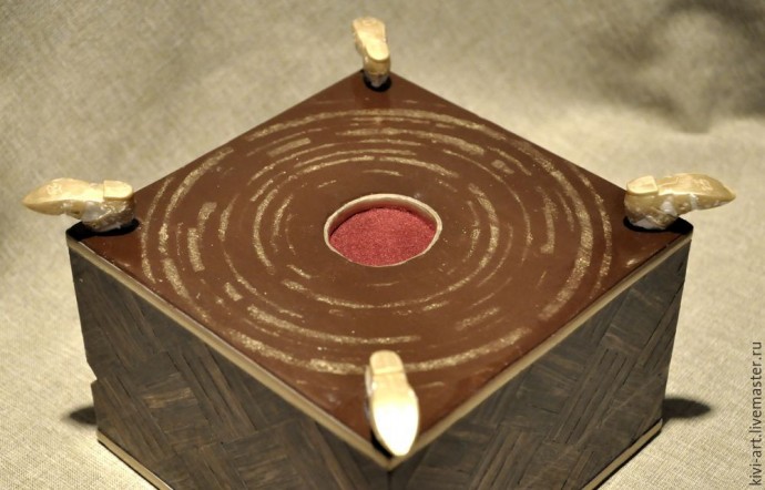 Декорирование шкатулки в стиле китч: часть 10