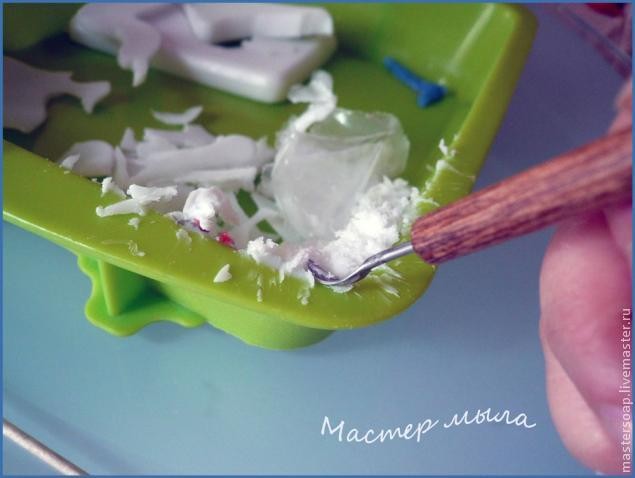 Мастер-класс по созданию мыльной картины "Белый лебедь": часть 4