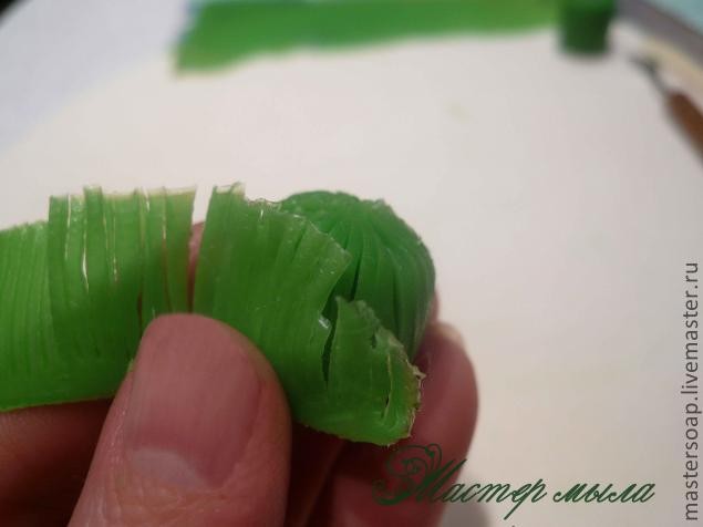 Мастер-класс по мыльной композиции "Красный мак": часть 2