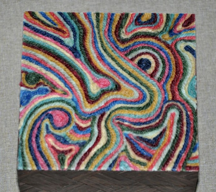 Декорирование шкатулки в стиле китч: часть 5