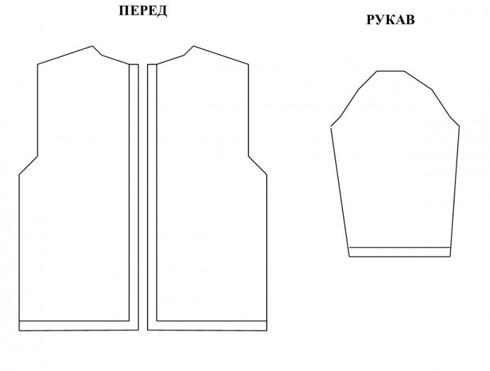 Летний кардиган с очень интересным узором: имитация вязания крючком