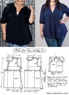 Моделируем платья большого размера