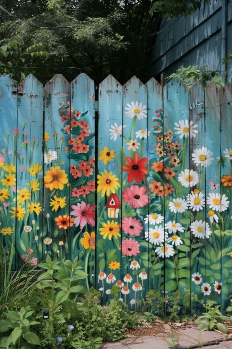 Преображение забора