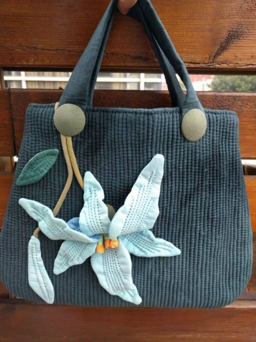 Идеи летних сумок с цветами