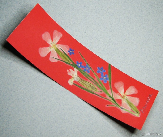 Оригинальная закладка своими руками в технике ошибана: часть 2