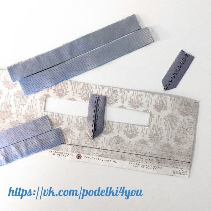 Обработка внутреннего кармана в верхней одежде