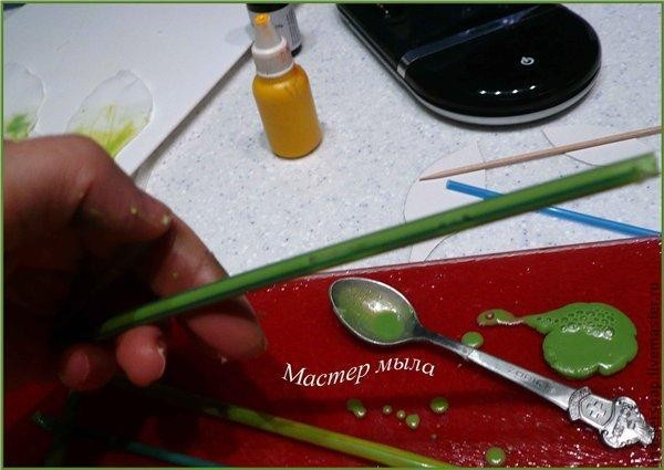 Мастер класс по изготовлению мыльной лилии: часть 4