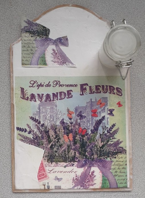 Декорируем часы "Экс-ан-Прованс": часть 1