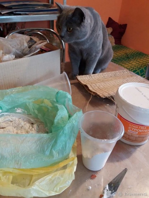 Создаем живописную работу в технике "левкас": часть 1