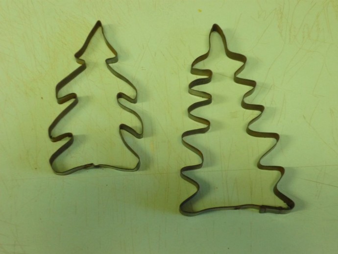 Ёлочки из стеклянной бутылки: часть 3