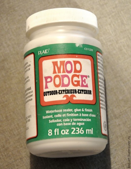 Декорирование шкатулки в стиле китч: часть 3