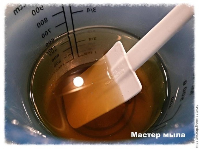 Варим мыло с яблочками с нуля: часть 2