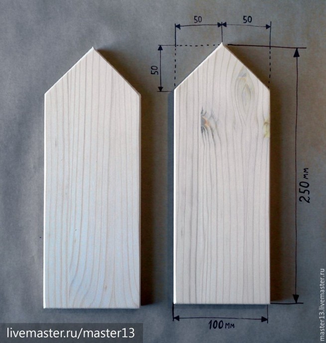 Делаем красивую деревянную кормушку для птиц "Снегири": часть 1