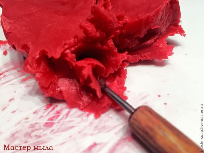 Мастер-класс по мыльной картине "Снегирь": часть 3