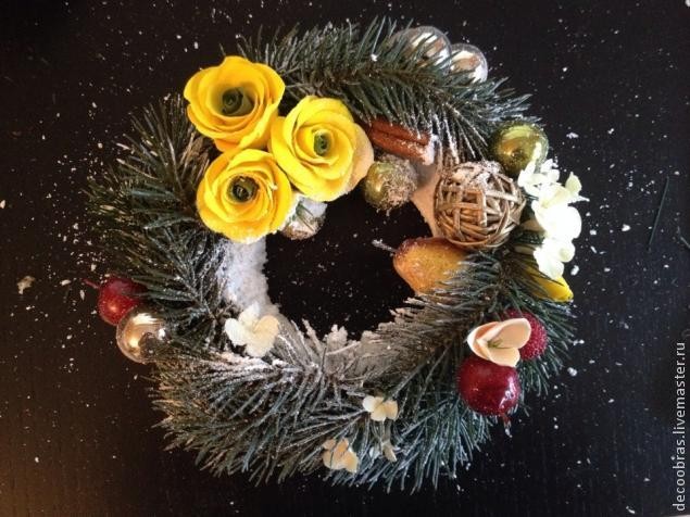 Зимний веночек