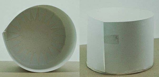 Бочонок из палочек для мороженого