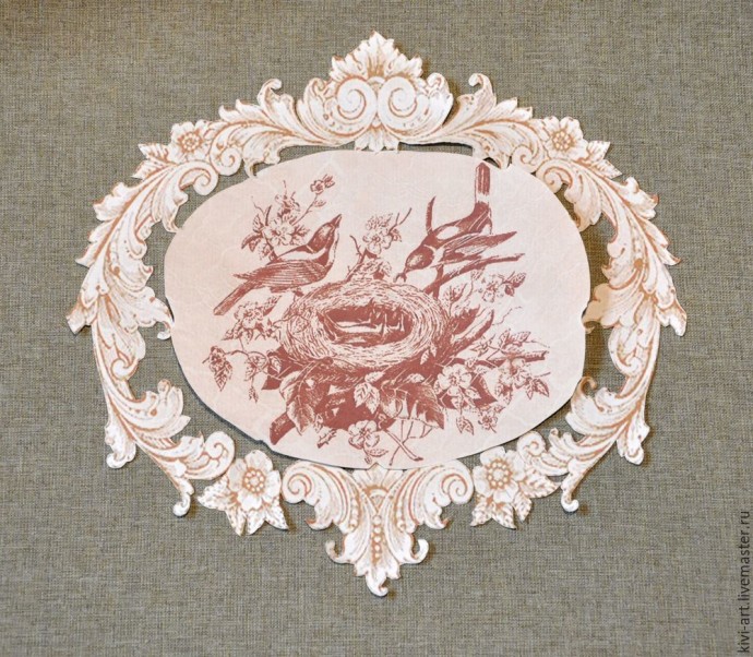 Декорируем чайную коробку "В старом шале": часть 1