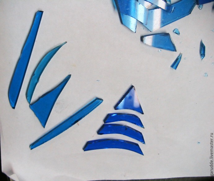 Создаем подсвечник из цветного стекла в технике фьюзинг: часть 2