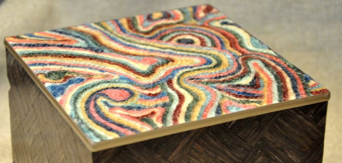 Декорирование шкатулки в стиле китч: часть 5