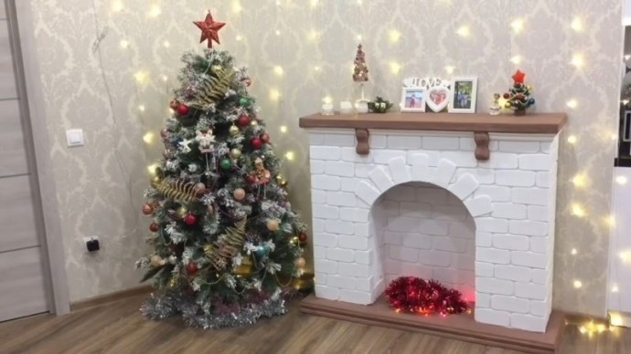 Фальш-камин за копейки