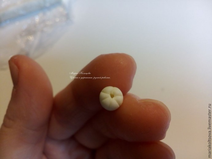 Мастер-класс по лепке мускарика (мышиного гиацинта) из полимерной глины: часть 1