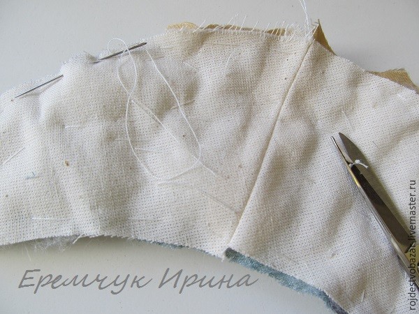 Делаем текстильное колье в технике крейзи: часть 1