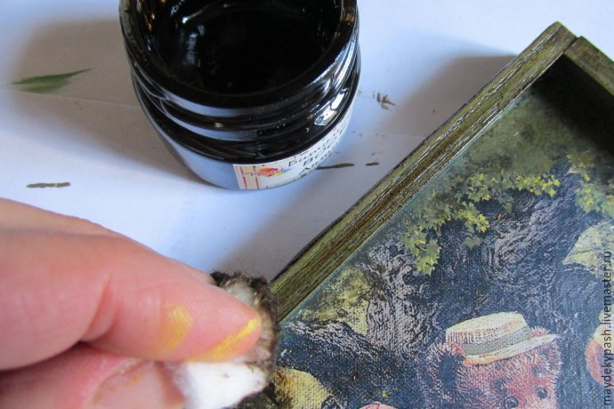 Ключница-вешалка "Медвежата": часть 4