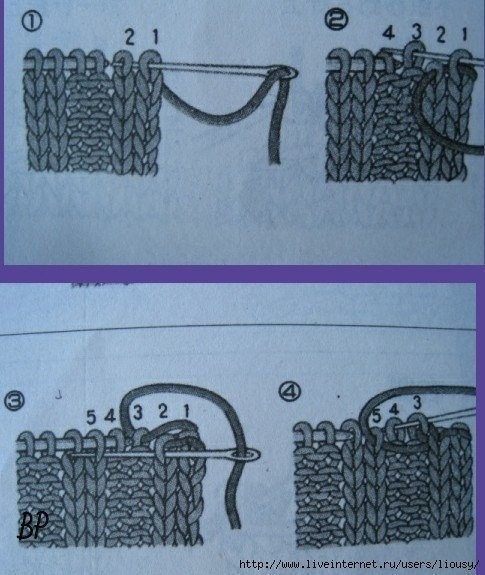 Красиво закрываем наши петельки