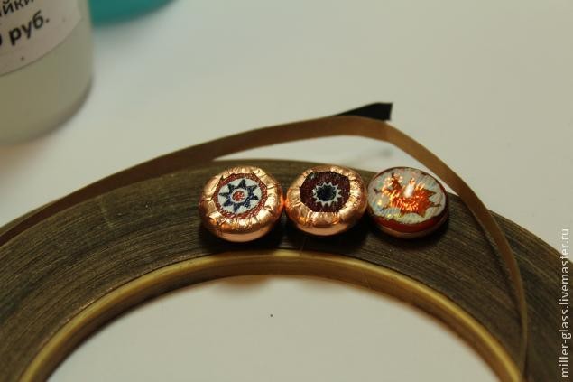 Фьюзинго-витражная брошь: часть 1