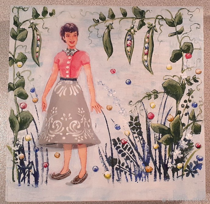 Создаём живописный фон в работе: часть 3