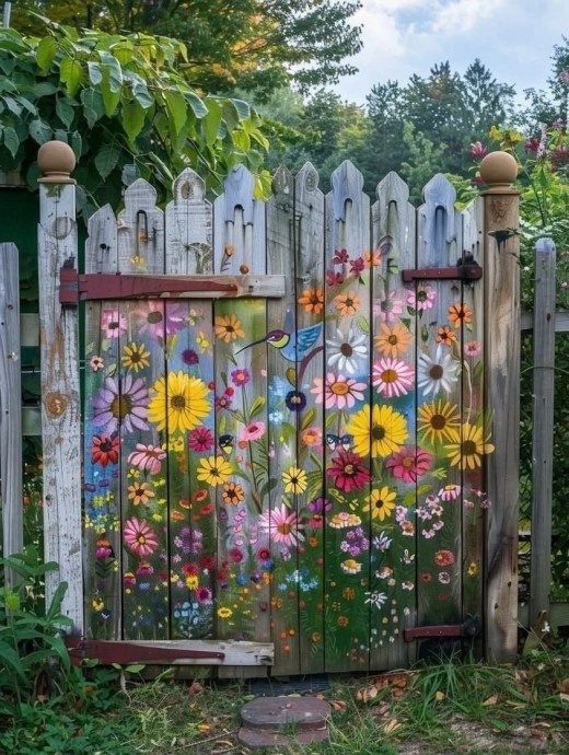 Преображение забора