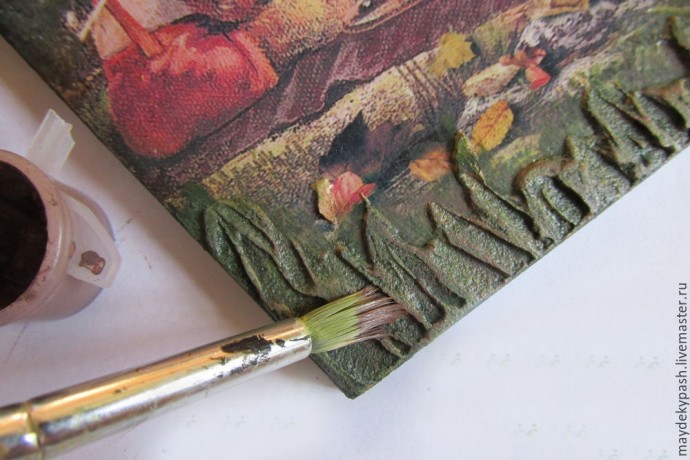 Ключница-вешалка "Медвежата": часть 4