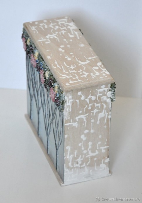 Декорируем шкатулку в различных техниках: часть 2