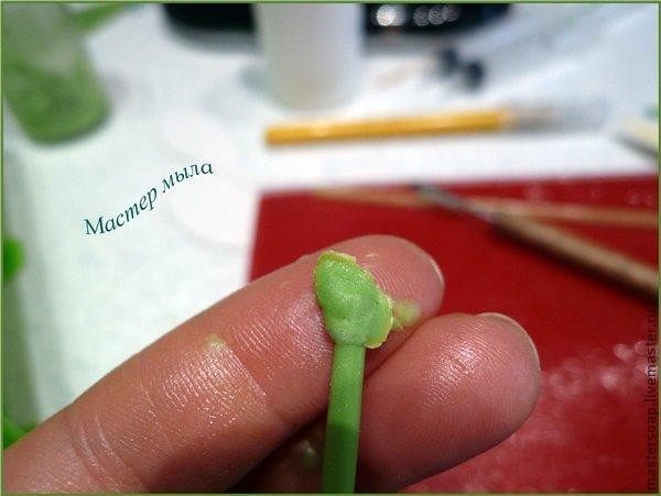 Мастер класс по изготовлению мыльной лилии: часть 4
