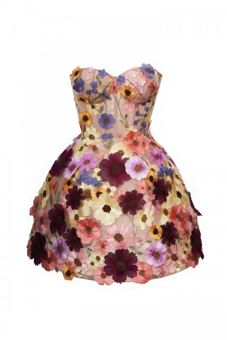 Нежные и очаровательные цветочные платья: идеи для швейного вдохновения