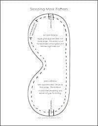 Маска для сна и дорожная подушка