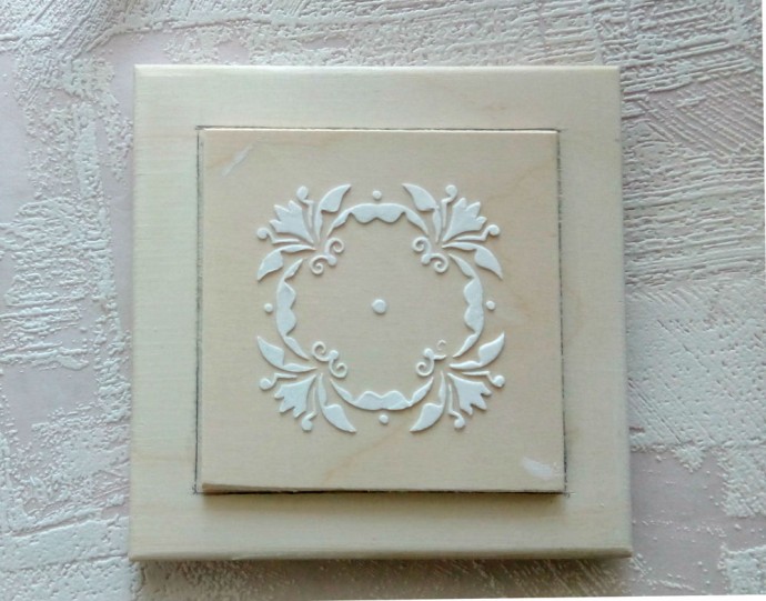 Декупаж короба для специй: часть 2