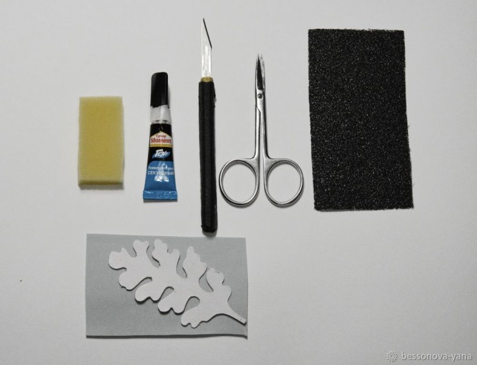 Создаем листья цинерарии из фоамирана