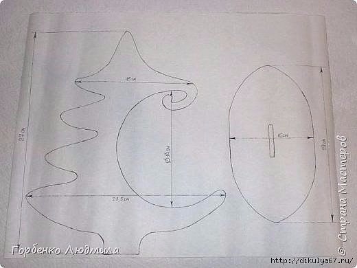 Елочка из фанеры или картона